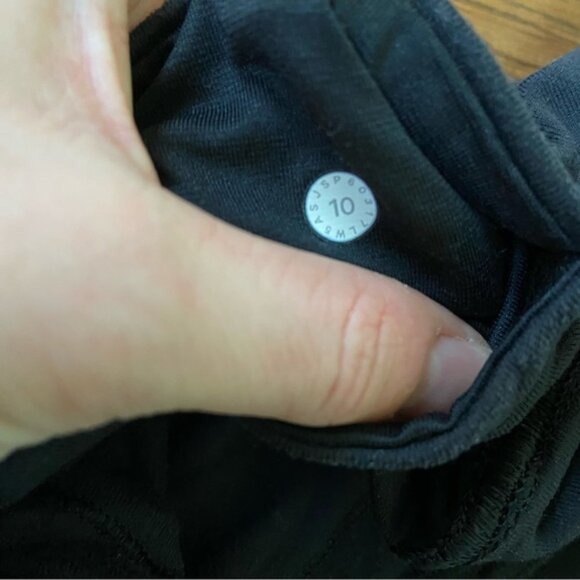 Lululemon Run On Jogger (28") Black size 10 - Picture 10 of 16